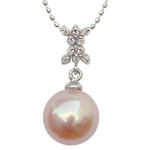 ペンダントトップ ネックレスペンダント 淡水パール 湖水真珠 ダイヤモンド ホワイトゴールド ペンダント 人気 プレゼント ギフト ご褒美 自分買い p