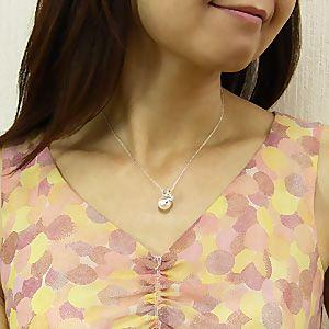 ペンダントトップ ネックレスペンダント 南洋真珠パール プラチナ 