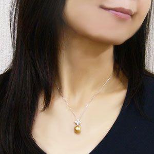 K18ゴールド南洋ゴールドパール ペンダントトップ 10mm パールペンダントトップ ゴールデンパール 南洋白蝶真珠 10mm