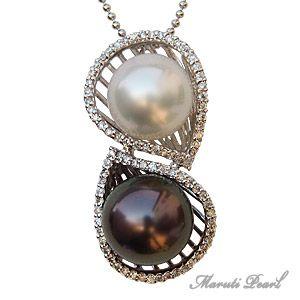 南洋白蝶真珠 タヒチ黒蝶真珠 マルチカラーパール ダイヤモンド  