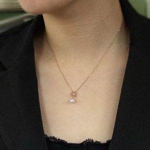 雪の結晶 ペンダントトップ 真珠 プラチナ ネックレスペンダント