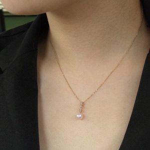 パール ペンダントトップ プラチナ あこや真珠 pt900 プラチナネックレス ダイヤモンド ネックレスペンダント プレゼント ギフト ご褒美 自分買い puの画像
