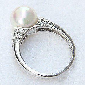 PT999 パールチャーム ダイヤ計0.02ct PT999 パールチャーム ダイヤ計0.02ct