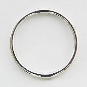 リング 指輪 ピンキーリング 華奢リング ベビーリング ホワイトゴールド k18 18K 18金 シンプルリング レディース 送料無料 プレゼント ギフト 自分買いの画像