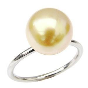パール リング 真珠 指輪 パールリング k18 18k 18金 ホワイトゴールド