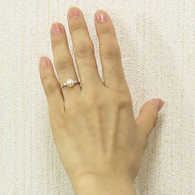 パール リング 普段使い 真珠リング パール指輪 プラチナ パール リング 普段使い 真珠リング パール指輪 プラチナ