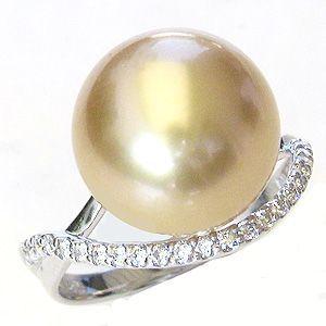 南洋パール　指輪　ブローチ　ネックレスヘッド　真珠　彫金作家　三越　1点物 南洋真珠ネックレス15mmペンダントトップK18ダイヤ入り新品