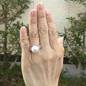 パール 指輪 真珠 リング 真珠 指輪 リング 南洋真珠パール pt900 プラチナリング ダイヤモンド フォーマル 人気 プレゼント ギフト ご褒美 自分買い pu_2