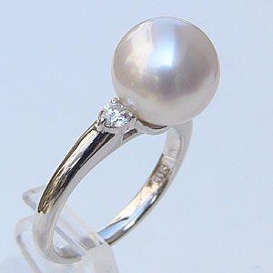 パールリング 普段使い パール リング プラチナ 真珠 指輪 本真珠 ダイヤモンド の 冠婚葬祭 結婚 保証書付 ケース付 プレゼント ギフト ご褒美 自分買い pu_1