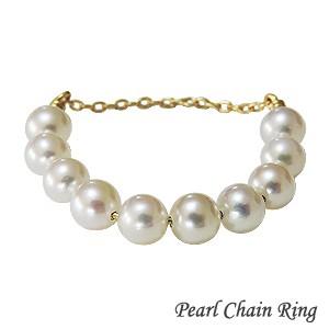 パール リング 普段使い ピンキー 真珠指輪 レディース 本真珠 あこや 3.5-4mm k18 18k 18金 イエローゴールド 送料無料 プレゼント ギフト ご褒美 自分買い pu