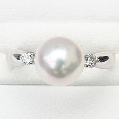 本真珠プラチナ900リング pt900-本真珠9.5㍉玉リング 楽天市場】プラチナ900 アコヤ本真珠 リング 9-