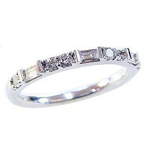 ハーフエタニティリング ダイヤモンドリング エンゲージリング