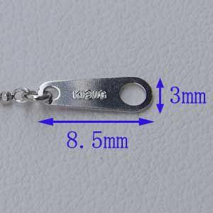 チェーン t850 プラチナ ライトベネチアン 0.8mm チェーン 50cm スライド式 ジュエリー カジュアル 人気 プレゼント ギフト ご褒美 自分買いの画像