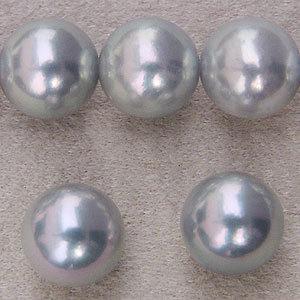 パール ネックレス 真珠ネックレス イヤリング ピアス セット真珠 あこや アコヤ 7.5-8mm グレー系 冠婚葬祭 送料無料 レディース プレゼント ギフトの画像