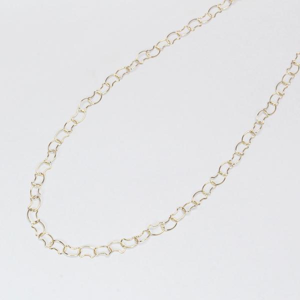 k18 チェーン ネコネックレス ネコ ネックレス 18k 18金 ゴールド 猫 ねこ キャット ユニセックス 80cm かわいい 送料無料 プレゼント ギフト 自分買いの画像