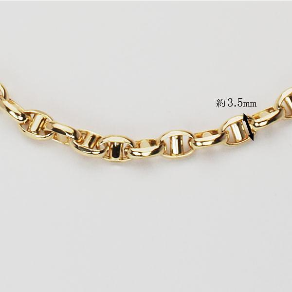 ブレスレット バングル 18金 18k イエローゴールド チェーンブレスレット ゴールドブレスレット デザインブレス ユニセックス プレゼント ギフト 自分買いの画像