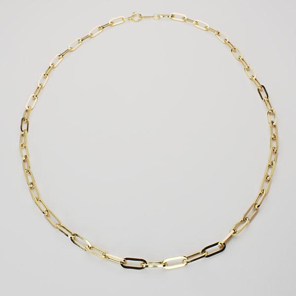 ネックレス 18k イエローゴールド チェーンネックレス 45cm ゴールド