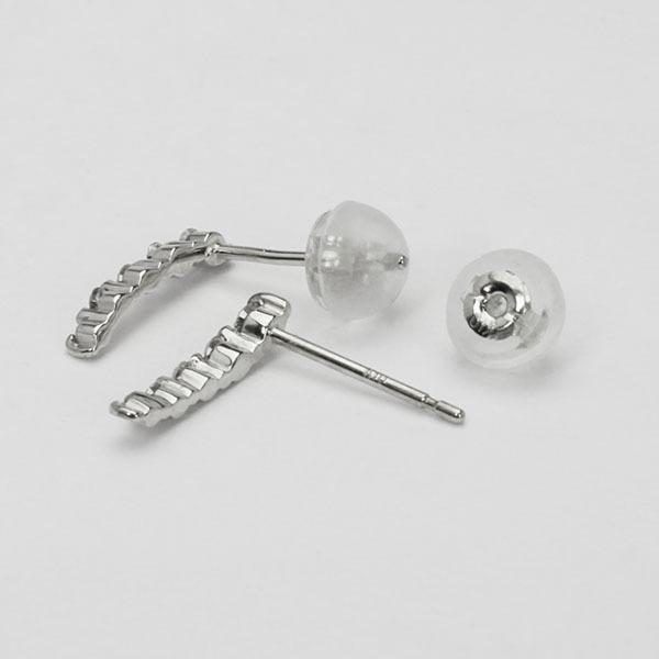 ピアス ダイヤモンドピアス ダイヤモンド スタッドピアス k18 18k 18金 ホワイトゴールド ユニセックス 送料無料 人気 プレゼント ギフト ご褒美 自分買い pu