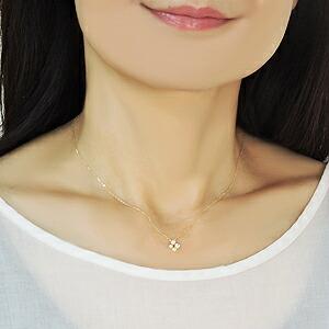 ネックレス ダイヤモンド ダイヤ 0.16ct 18金 k18 18k イエローゴールド ダイヤネックレス ペンダント 男女兼用 ユニセックス プレゼント ギフト 自分買い puの画像