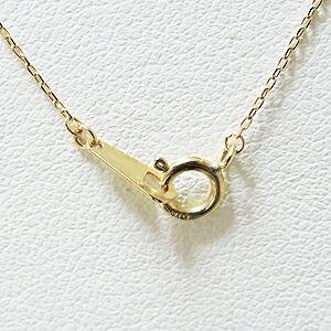 ネックレス ダイヤモンド ダイヤ 0.16ct 18金 k18 18k イエローゴールド ダイヤネックレス ペンダント 男女兼用 ユニセックス プレゼント ギフト 自分買い puの画像