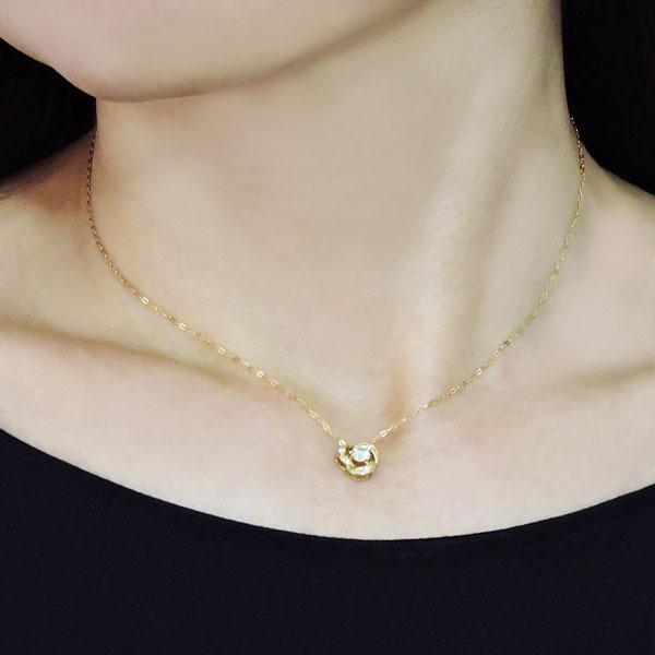 ネックレス ダイヤモンドネックレス ダイヤモンド ダイヤ k18 18k 18金 イエローゴールド ペンダント レディース メンズ プレゼント ギフト 自分買い pu | ブランド登録なし | 01