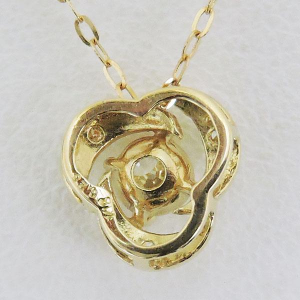 ネックレス ダイヤモンドネックレス ダイヤモンド ダイヤ k18 18k 18金 イエローゴールド ペンダント レディース メンズ プレゼント ギフト 自分買い pu | ブランド登録なし | 04