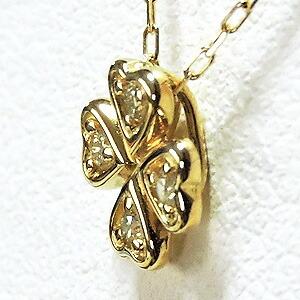 ダイヤモンド ネックレス ダイヤ 0.05ct 18金 18k イエロー