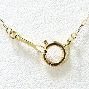 ダイヤモンド ネックレス ダイヤ 0.05ct 18金 18k イエロー