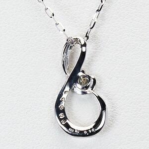 ネックレス ダイヤモンドネックレス ダイヤ ダイヤモンド ダイヤペンダント 18金 k18 18k ホワイトゴールド 男女兼用 ユニセックス プレゼント 自分買い puの画像