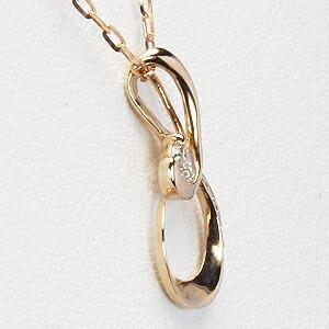 ネックレス ダイヤモンド ダイヤ ダイヤモンドネックレス ダイヤペンダント 18金 k18 18k ピンクゴールド ユニセックス 4月誕生石 プレゼント ギフト puの画像