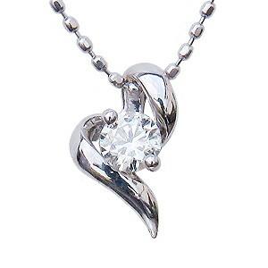 ネックレス ダイヤモンド ダイヤ 0.15ct 一粒 プラチナ t900 ペンダント 男女兼用 ユニセックス 送料無料 4月誕生石 人気 プレゼント ギフト 自分買い p