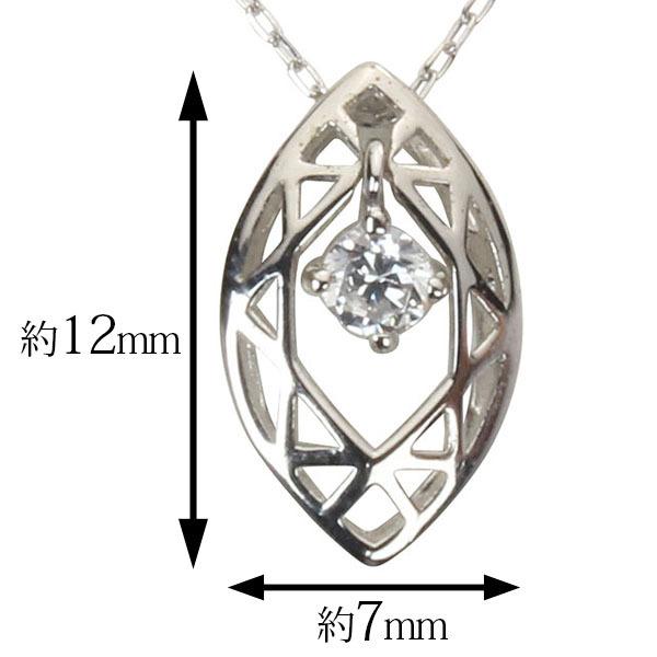 ダイヤモンドネックレス ダイヤモンド ネックレス ダイヤ ダイヤネックレス k18 18k 18金 ホワイトゴールド ユニセックス 送料無料 プレゼント 自分買い puの画像