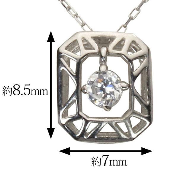 ダイヤモンドネックレス ダイヤモンド ネックレス ダイヤ ダイヤネックレス k18 18k 18金 ホワイトゴールド ユニセックス 送料無料 プレゼント 自分買い puの画像