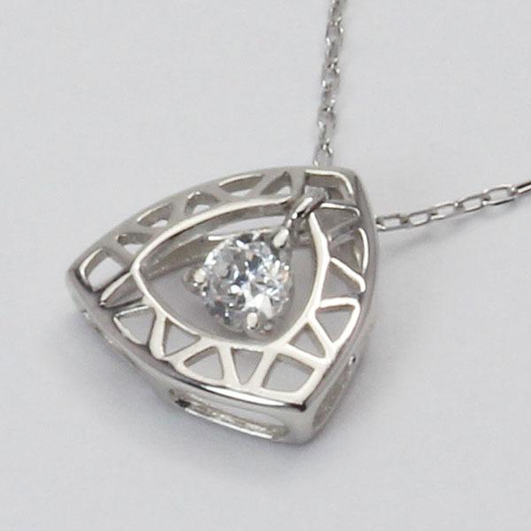 ダイヤモンドネックレス ダイヤモンド ネックレス ダイヤ ダイヤネックレス k18 18k 18金 ホワイトゴールド ユニセックス 送料無料 プレゼント 自分買い puの画像