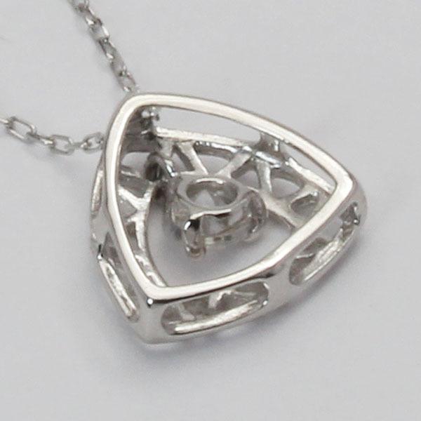 ダイヤモンドネックレス ダイヤモンド ネックレス ダイヤ ダイヤネックレス k18 18k 18金 ホワイトゴールド ユニセックス 送料無料 プレゼント 自分買い puの画像