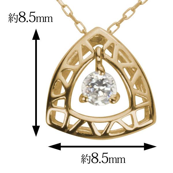 ダイヤモンドネックレス ダイヤモンド ネックレス ダイヤ ダイヤネックレス k18 18k 18金 イエローゴールド ユニセックス 送料無料 プレゼント 自分買い puの画像