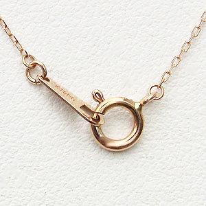 ハート ネックレス ダイヤモンド ネックレス ピンクゴールド k18 18k 18金 ダイヤ 0.09ct ペンダント メンズ レディース プレゼント ギフト 自分買い puの画像
