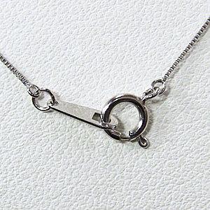 ダイヤモンド ネックレス ダイヤ 0.15ct 18金 k18 18k ホワイトゴールド ペンダント チェーン付 ユニセックス 男女兼用 プレゼント ギフト 自分買い puの画像