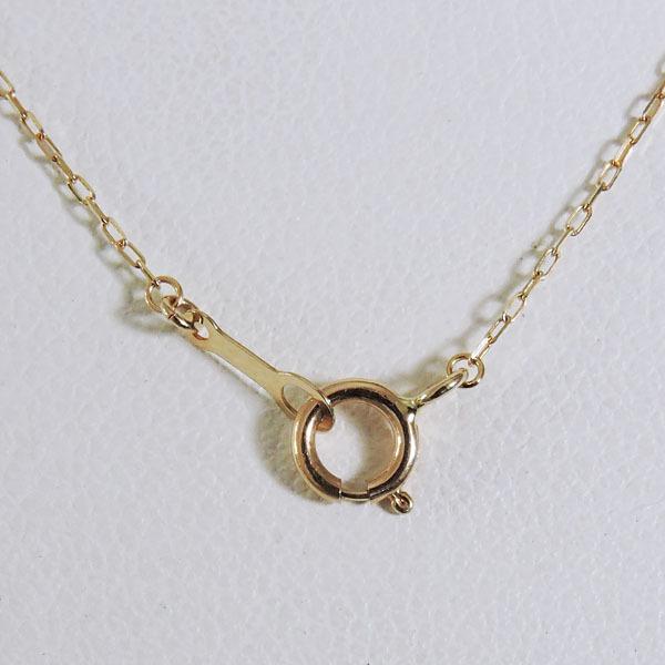 ダイヤモンド ネックレス ダイヤモンド ダイヤ 0.06ct k18 18k 18金 イエローゴールド ハート ペンダント ユニセックス プレゼント ギフト 自分買い puの画像