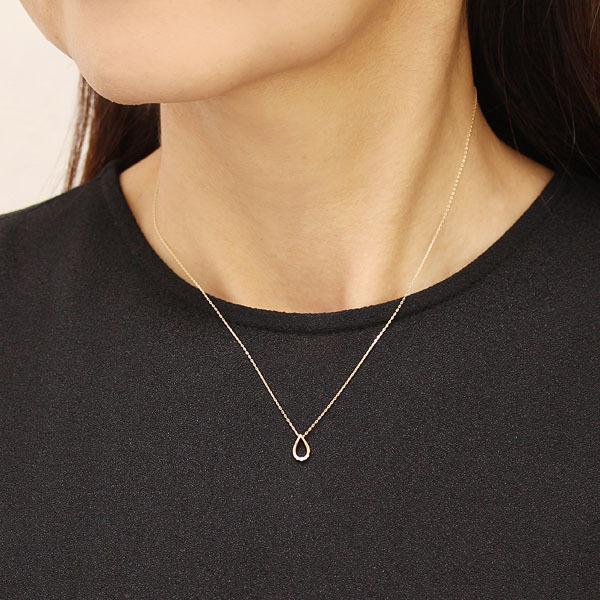 ゴールド ダイヤモンド型ペンダントネックレス 特別価格ご提供品】ネックレス K18イエローゴールド ダイヤモンド合計