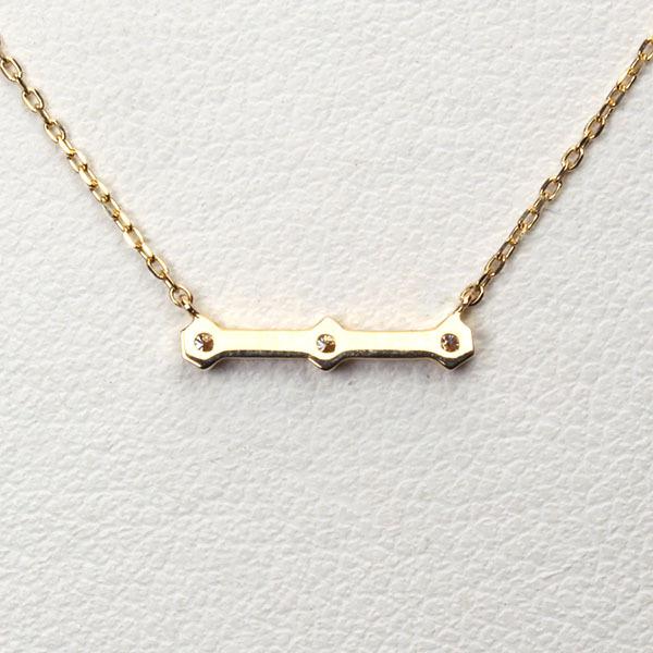 ネックレス ダイヤモンド ダイヤネックレス ダイヤモンドネックレス k18 18k 18金 ホワイトゴールド ユニセックス 送料無料 プレゼント ご褒美 自分買い puの画像