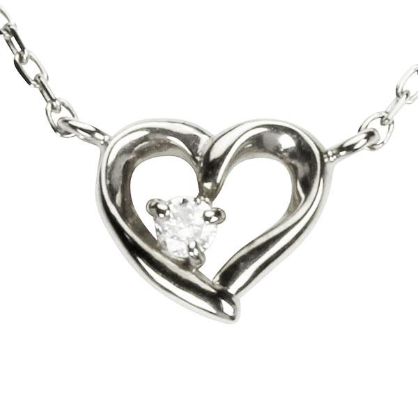期間限定キャンペーン 10k K10 ダイヤモンド ダイヤネックレス ハートネックレス ダイヤモンドネックレス ネックレス ハート 10金 ユニセックス 送料無料 ホワイトゴールド ホワイトゴールド ギフト包装 無料 必要 Tin Ipb Ac Id