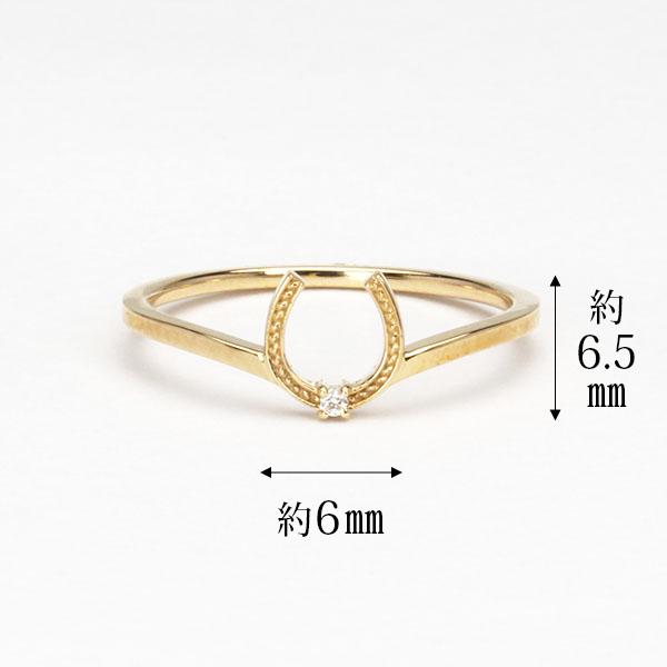 イエローゴールド 指輪 ピンキーリング ダイヤモンド k10 10k 10金 ダイヤ 婚約指輪 ユニセックス 送料無料 プレゼント ギフト ご褒美 自分買い puの画像