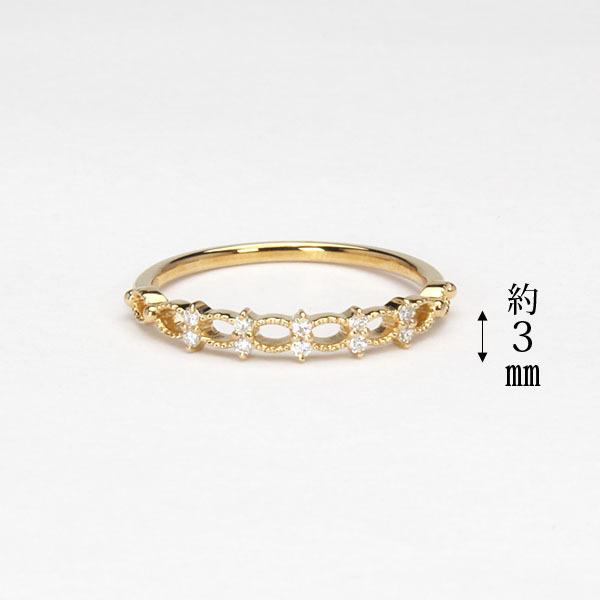イエローゴールド 指輪 ダイヤモンド 10石 k10 10k 10金 ダイヤ 婚約指輪 ユニセックス 送料無料 カジュアル プレゼント ギフト ご褒美 自分買い pu
