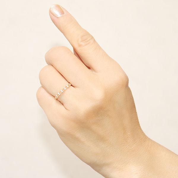 イエローゴールド 指輪 ダイヤモンド 10石 k10 10k 10金 ダイヤ 婚約指輪 ユニセックス 送料無料 カジュアル プレゼント ギフト ご褒美 自分買い pu
