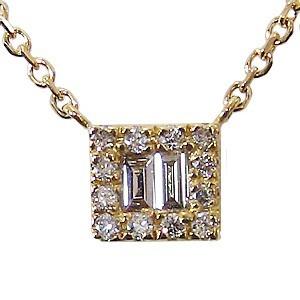 ネックレス ダイヤモンドネックレス k18 18k 18金 イエローゴールド 