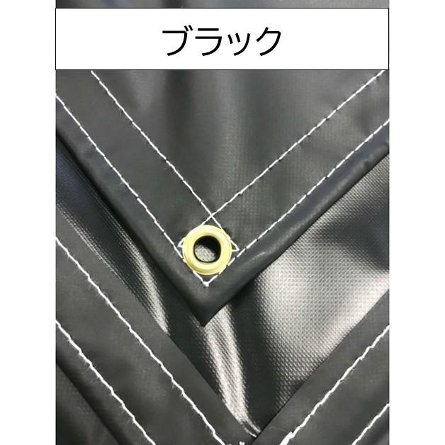 国産 軽量カラーターポリントラックシート 荷台防水カバーシ−ト1t〜2t車用 2.2m×3.2m ブラック シルバー レッド インディゴなど 全7色 ゴム付 4号|shinjurohonpo|03