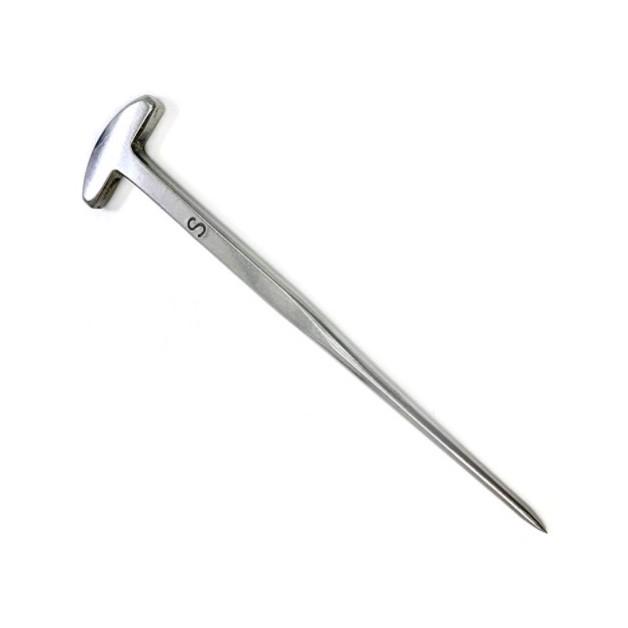 日本製 ウナギの目打ち ステン鋼 蒲鉾型 上磨き 145mm : 新十郎本舗