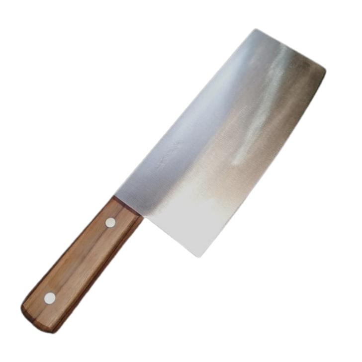 源明利 中華包丁 鋼製 220mm ローズ柄 耐久性抜群峰厚3mm 本格中華