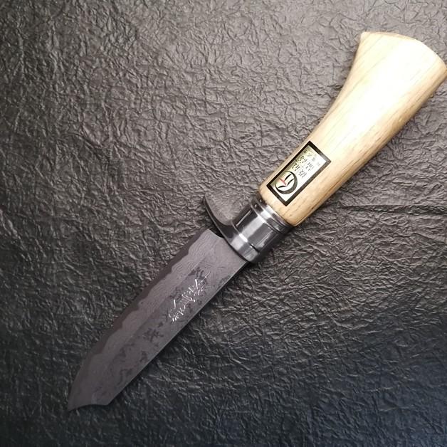 越前数馬作 山刀 積層白二鋼 両刃 和式ナイフ 小型 剣鉈150mm 越前数馬作 山刀 積層白二鋼 両刃 和式ナイフ 小型 剣鉈150mm